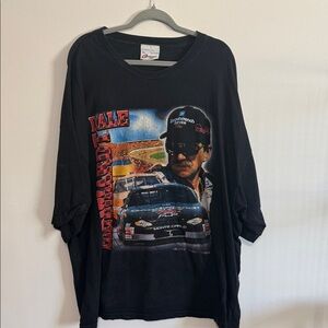 Dale Earnhardt Black Graphic T-Shirt vintage NASCAR graphic tee 90s 2000s